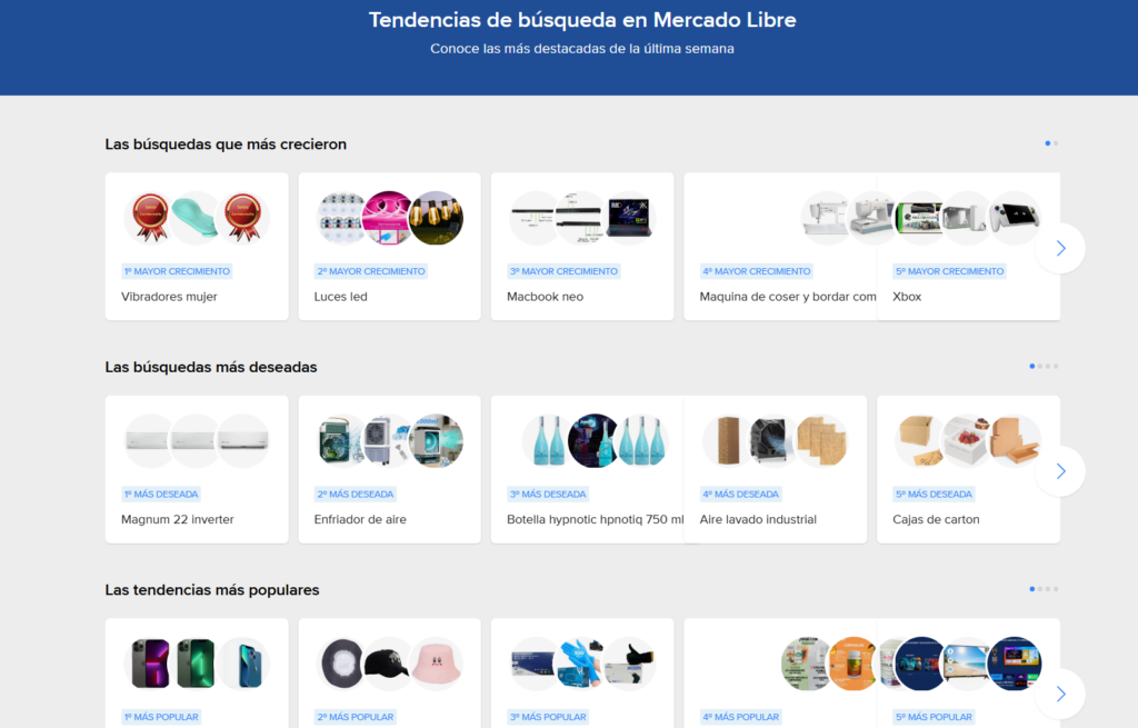 productos mas vendidos en mercado libre
